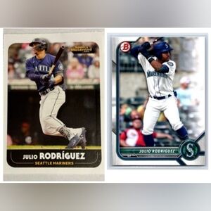 Julio Rodriguez ⚾ MLB Baseball Trading Cards Lot 🔥 Seattle Mariners
